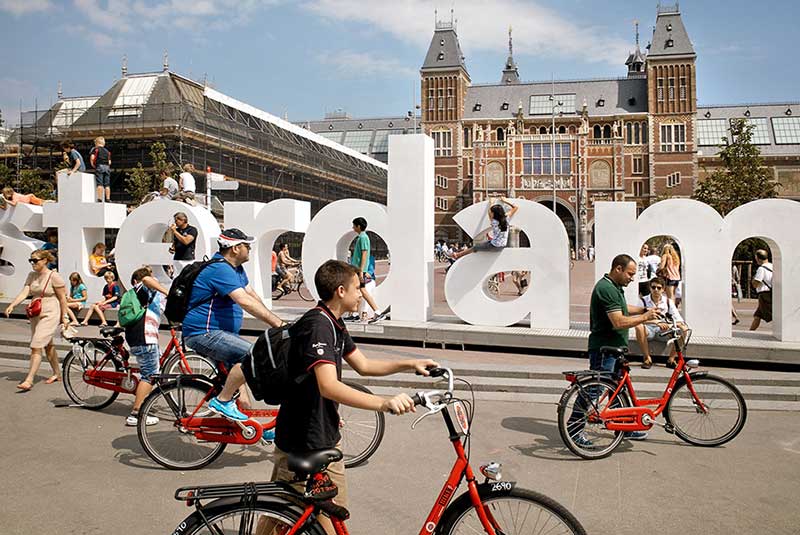 آمستردام؛ شهر دوچرخه ها